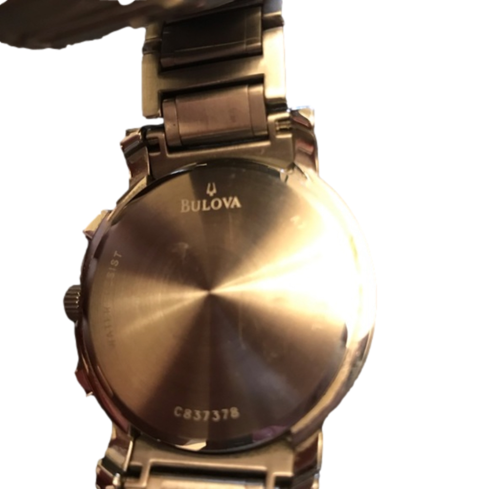 Bulova Classy Unisex Silver Diamond Watch - Picture 4 of 7